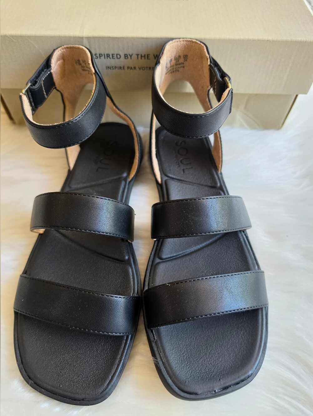Naturalizer SOUL Naturalizer Fiesta Women's Wedge Shoes Black: 7.5 M